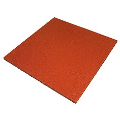 Резиновая плитка 500x500 (толщина 10 мм).